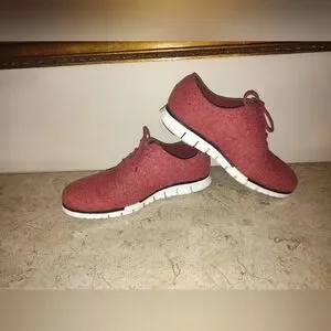 Cole Haan ZeroGrand Men\'s Red Casual Shoes Cole Haan 2.Zerogrand Laser Oxford - Brown/Red colorway main image 4
